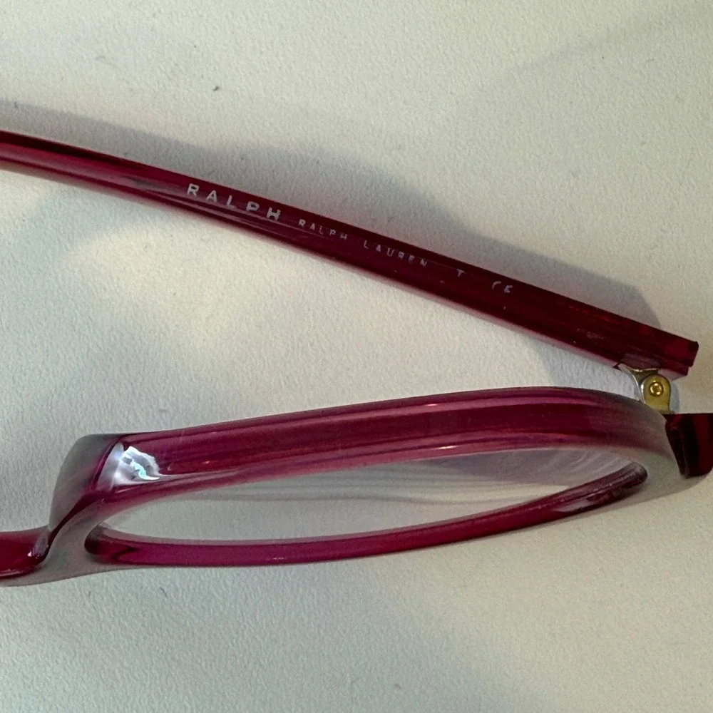 Ralph Lauren RA7105 5748 Magenta Pink Cat Eye Eyeglasses Frames